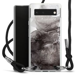 Carry Case Transparent Fabric black/silver