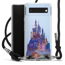 Carry Case Transparent Fabric black/silver