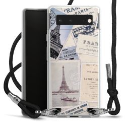 Carry Case Transparent Fabric black/silver