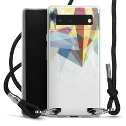 Carry Case Transparent Fabric black/silver