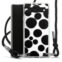 Carry Case Transparent Fabric black/silver