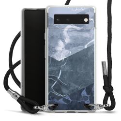 Carry Case Transparent Fabric black/silver