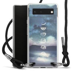 Carry Case Transparent Fabric black/silver