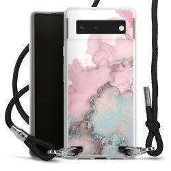 Carry Case Transparent Fabric black/silver