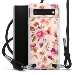 Carry Case Transparent Fabric black/silver