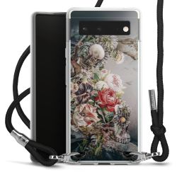 Carry Case Transparent Fabric black/silver