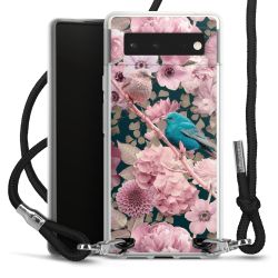 Carry Case Transparent Fabric black/silver