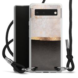 Carry Case Transparent Fabric black/silver