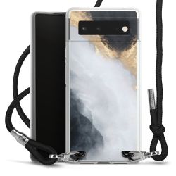 Carry Case Transparent Fabric black/silver