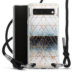 Carry Case Transparent Fabric black/silver