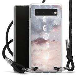 Carry Case Transparent Fabric black/silver