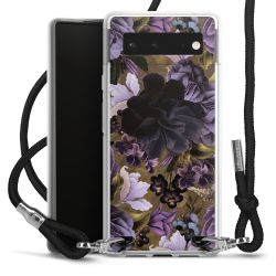 Carry Case Transparent Fabric black/silver