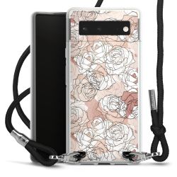 Carry Case Transparent Fabric black/silver