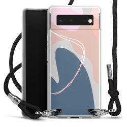 Carry Case Transparent Fabric black/silver