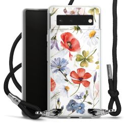 Carry Case Transparent Fabric black/silver