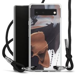 Carry Case Transparent Fabric black/silver