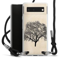 Carry Case Transparent Fabric black/silver