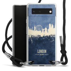 Carry Case Transparent Fabric black/silver