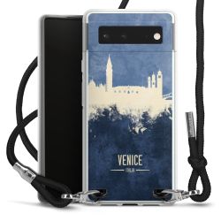 Carry Case Transparent Fabric black/silver