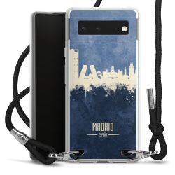 Carry Case Transparent Fabric black/silver