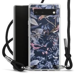 Carry Case Transparent Fabric black/silver