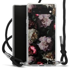 Carry Case Transparent Fabric black/silver