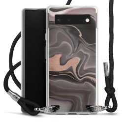 Carry Case Transparent Fabric black/silver