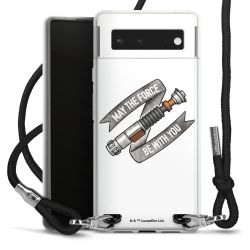 Carry Case Transparent Fabric black/silver