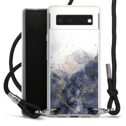 Carry Case Transparent Fabric black/silver