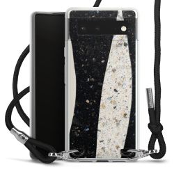 Carry Case Transparent Fabric black/silver