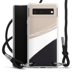 Carry Case Transparent Fabric black/silver