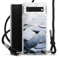 Carry Case Transparent Fabric black/silver