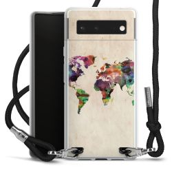 Carry Case Transparent Fabric black/silver