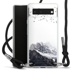 Carry Case Transparent Fabric black/silver