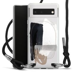 Carry Case Transparent Fabric black/silver