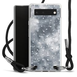 Carry Case Transparent Fabric black/silver