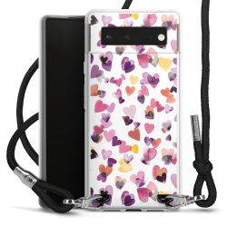 Carry Case Transparent Fabric black/silver