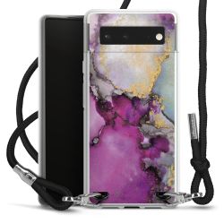 Carry Case Transparent Fabric black/silver