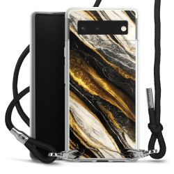 Carry Case Transparent Fabric black/silver