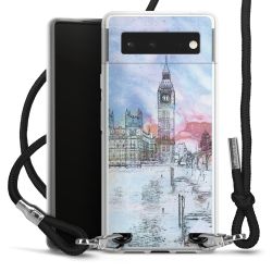 Carry Case Transparent Fabric black/silver