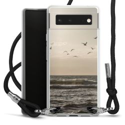 Carry Case Transparent Fabric black/silver