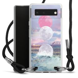 Carry Case Transparent Fabric black/silver