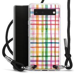 Carry Case Transparent Fabric black/silver