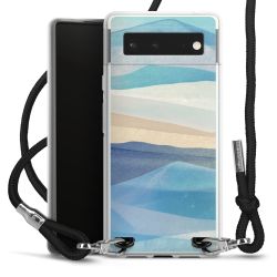 Carry Case Transparent Fabric black/silver