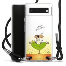 Carry Case Stoff schwarz/silber