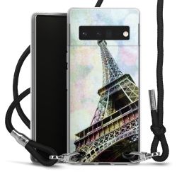 Carry Case Transparent Fabric black/silver