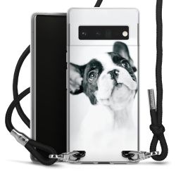 Carry Case Transparent Fabric black/silver