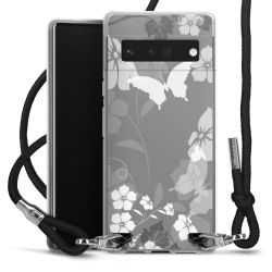 Carry Case Transparent Fabric black/silver