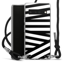 Carry Case Transparent Fabric black/silver