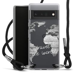 Carry Case Transparent Fabric black/silver